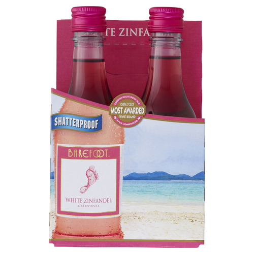 Barefoot White Zinfandel 4-Pack