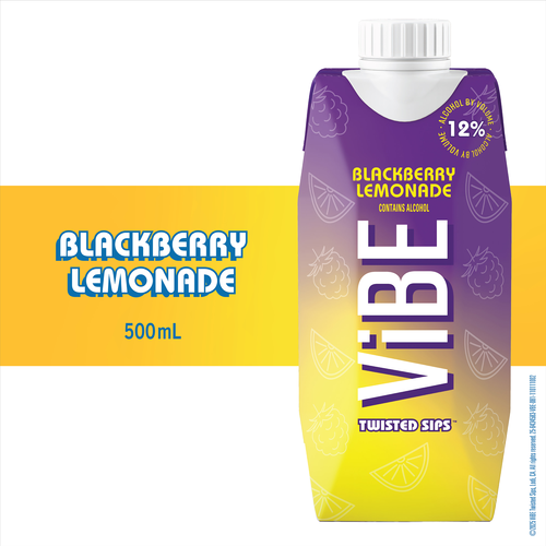 Vibe Blackberry Lemonade 500Ml