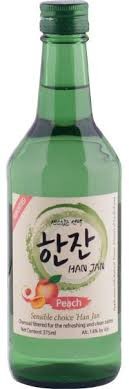 HAN JAN WINE PEACH 375ML