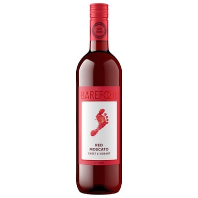 Barefoot Red Moscato 750Ml