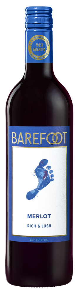 Barefoot Merlot 750Ml