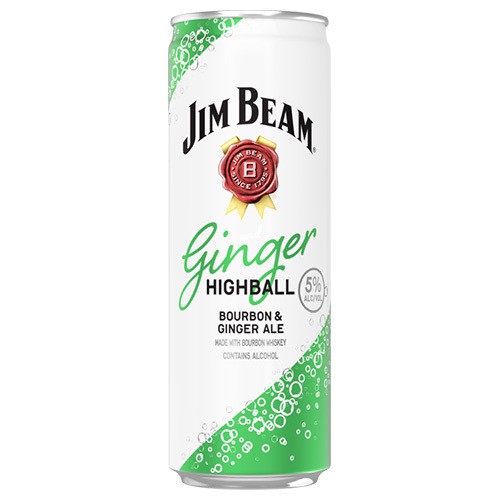 JIM BEAM HIGHBALL GINGER 4PK