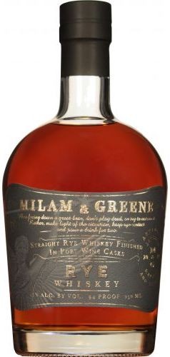 Milam & Greene Rye  750Ml
