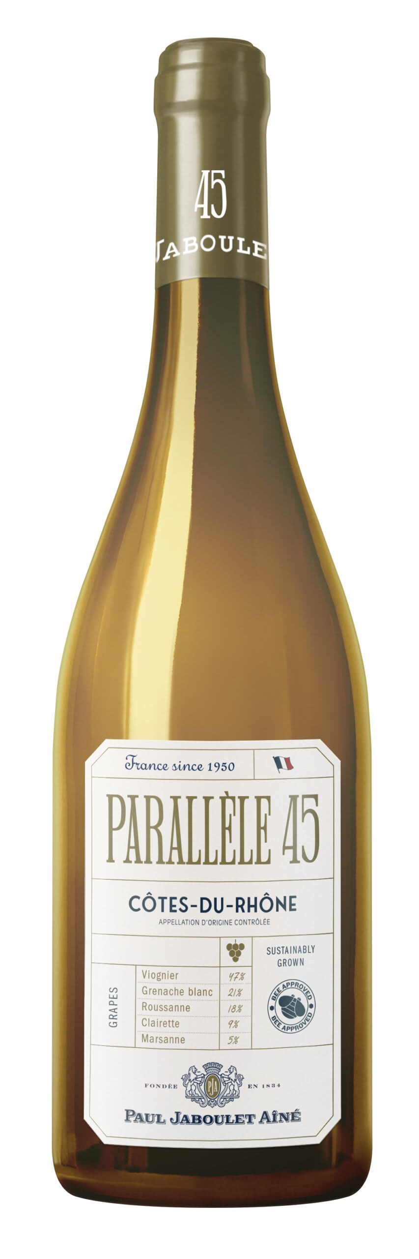 Parallele 45 Blanc 750Ml