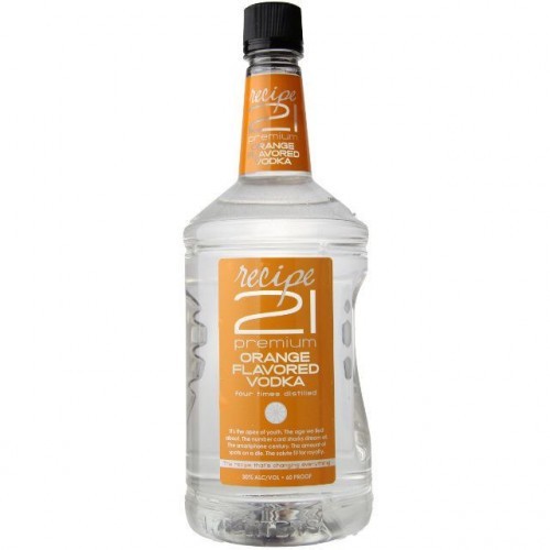 RECIPE 21 ORANGE VODKA 1.75L