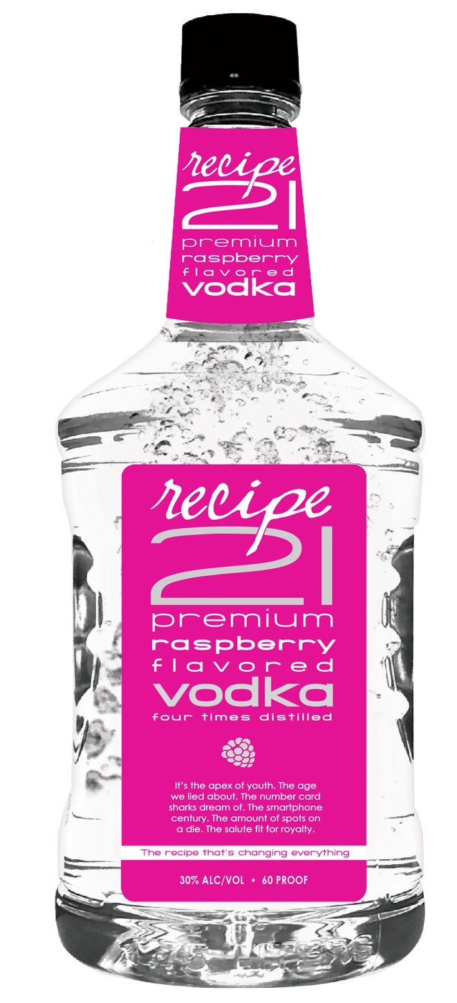 RECIPE 21 RASBERRY VODKA 1.75M