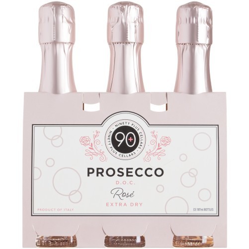 90+ PROSECCO 3PK 187ML