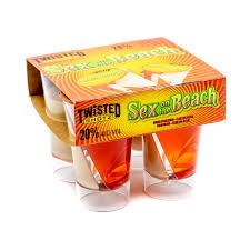 Twisted Shot Sex On Beach 4Pk