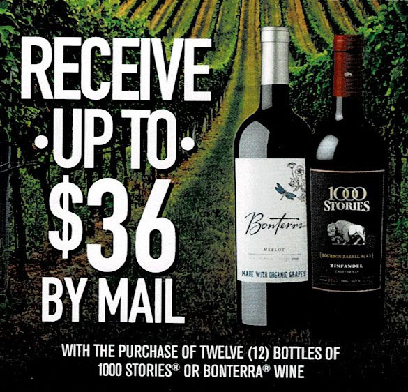 1000 Stories or Bonterra Wine