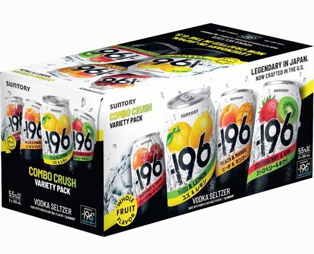 Suntory -196 Combo Crush Variety 8pk - 355ml Cans