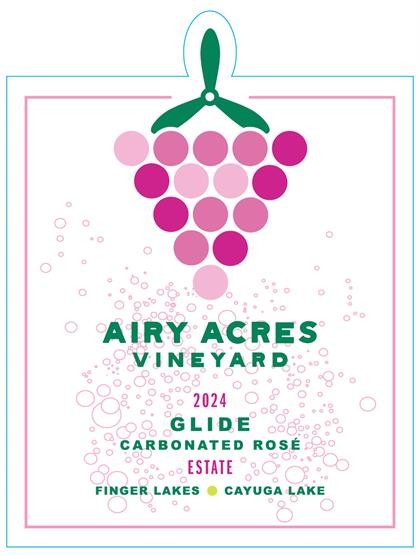 2024 Airy Acres Glide Rose 750ml