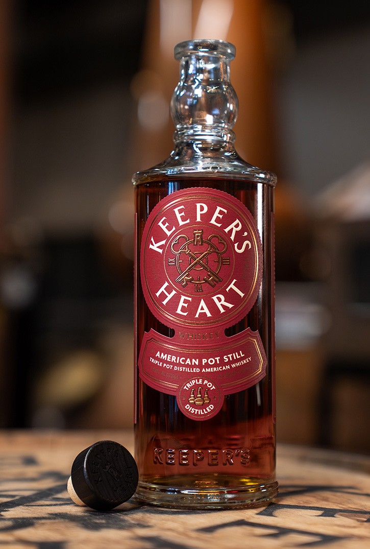 Keeper's Heart American Pot Still Whiskey 700ml