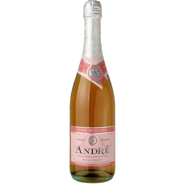 Andre Sparkling Pink Moscato 750ml NV