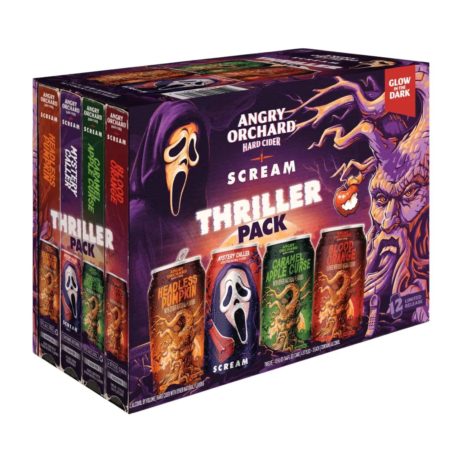 Angry Orchard Thriller Pack Hard Cider 12Pk - 12Oz Cans
