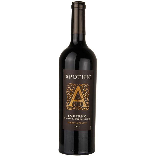 Apothic Inferno Whiskey Barrel Aged Red Wine 750Ml NV