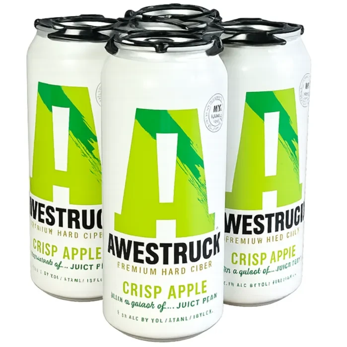 Awestruck Crisp Apples & Pears Hard Cider 4Pk - 16Oz Cans