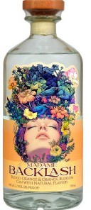 Madame Backlash Blood Orange & Orange Blossom Gin 750ml