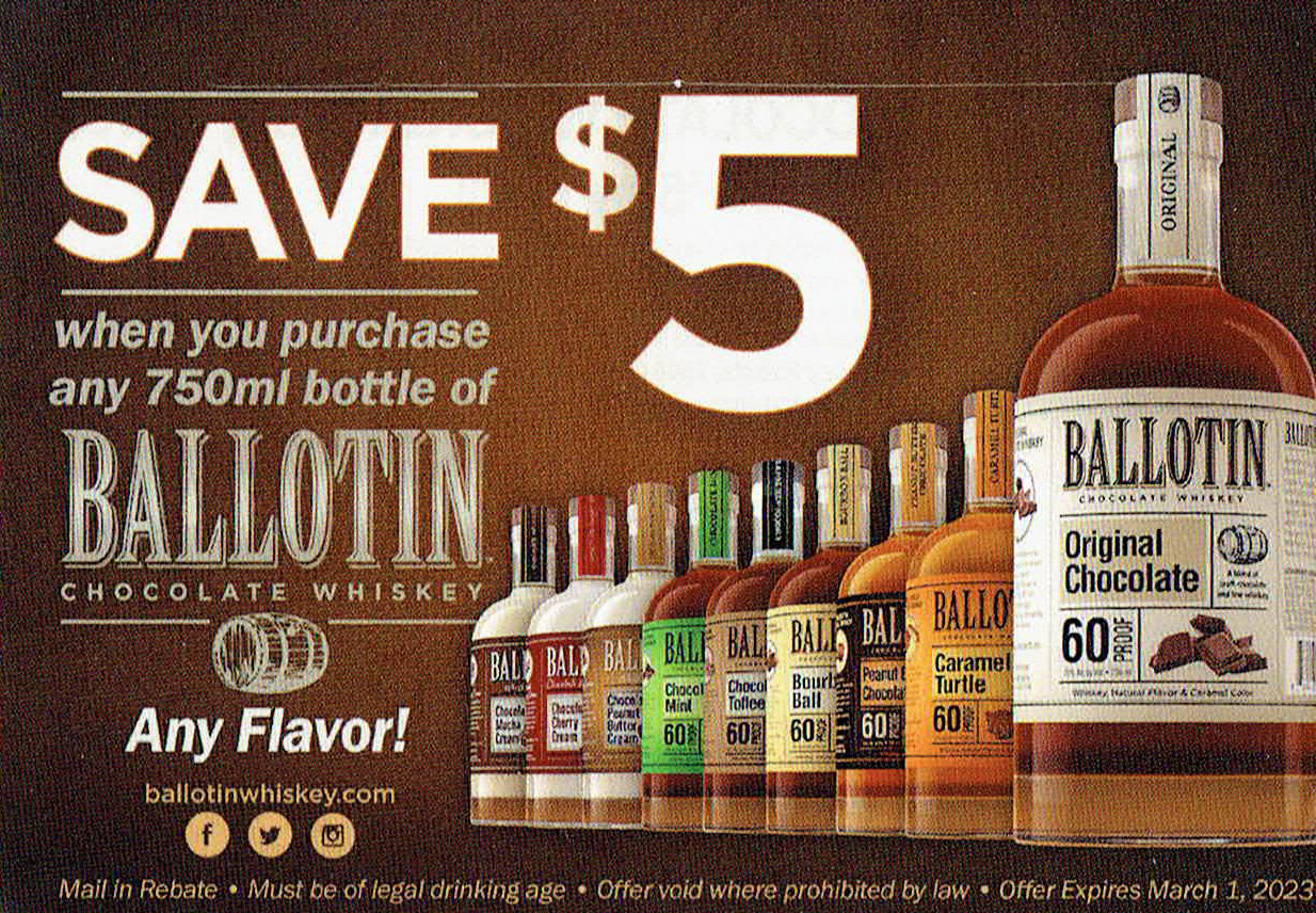 Ballotin Chocolate Whiskey