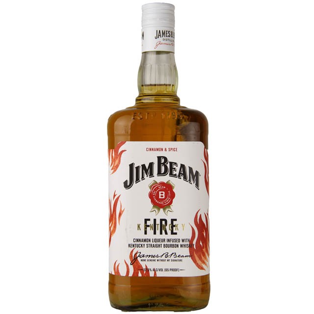Jim Beam Fire Bourbon 1.75L