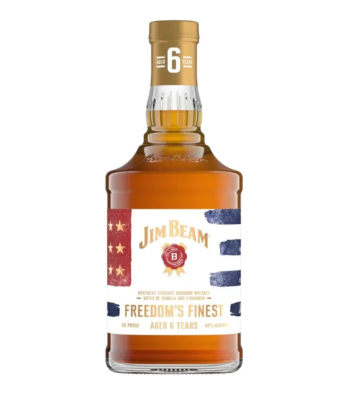 Jim Beam 6yr Freedom's Finest Bourbon 750ml