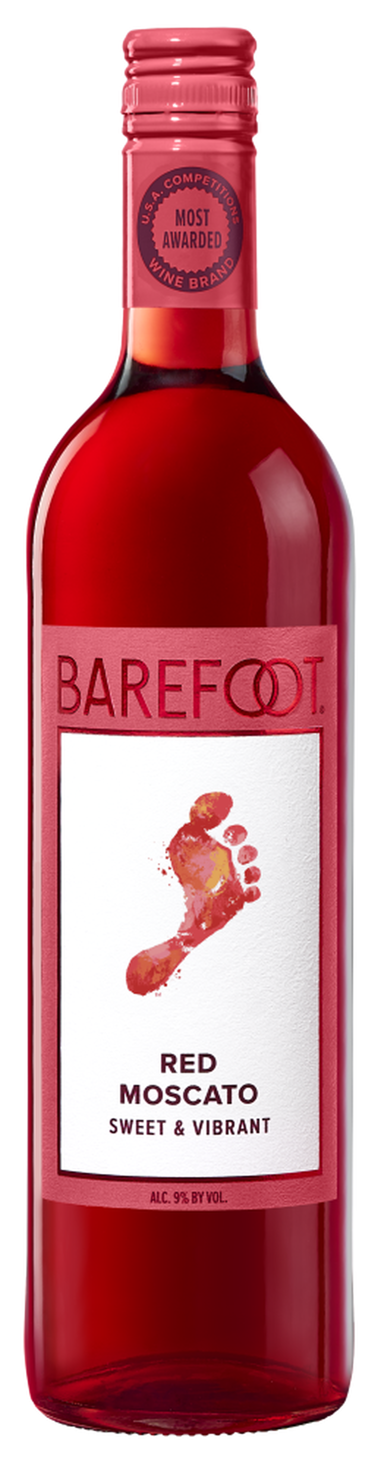 Barefoot Red Moscato 750Ml NV