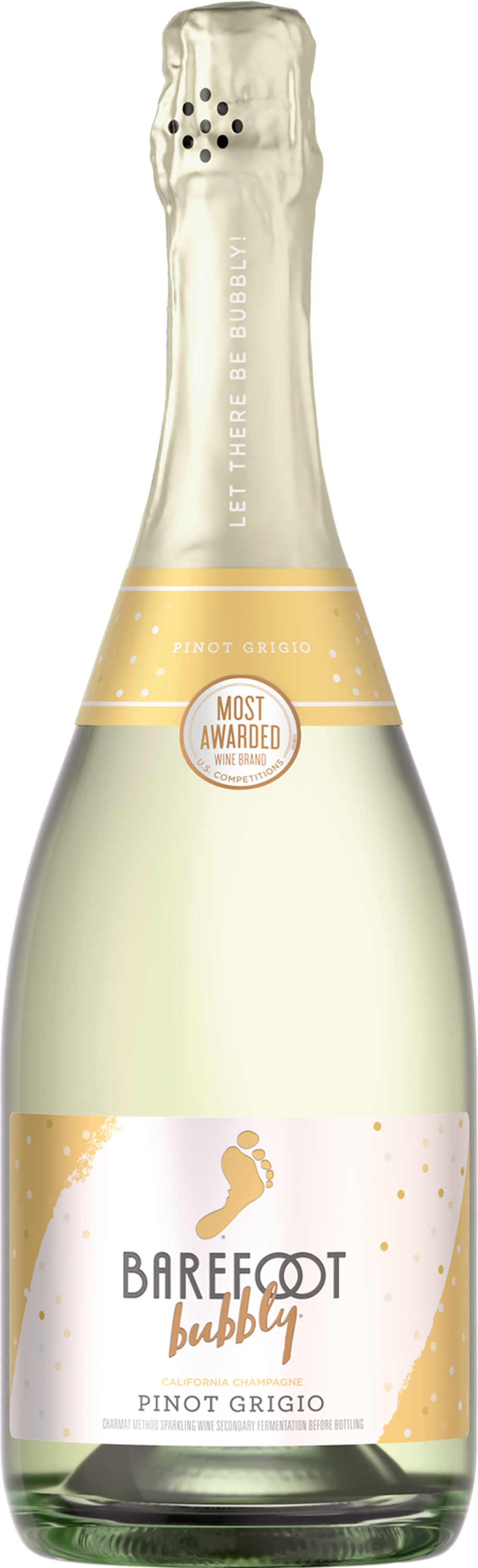 Barefoot Bubbly Pinot Grigio 750Ml Nv