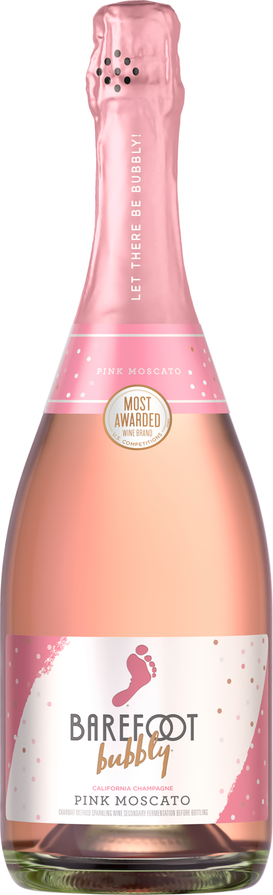 Barefoot Bubbly Pink Moscato 750Ml NV