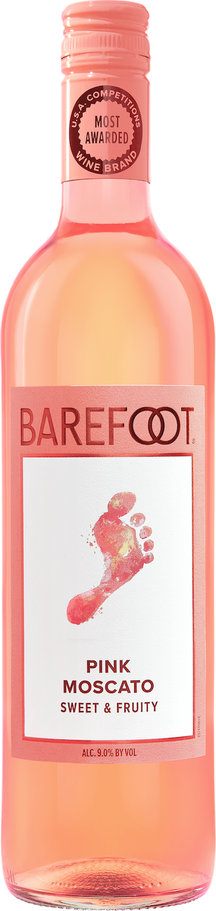Barefoot Pink Moscato 750Ml NV