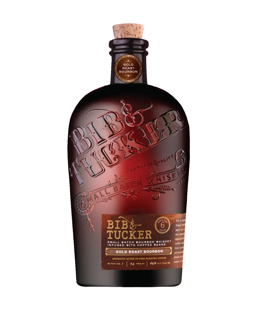 Bib & Tucker Gold Roast 6yr Bourbon 750ml
