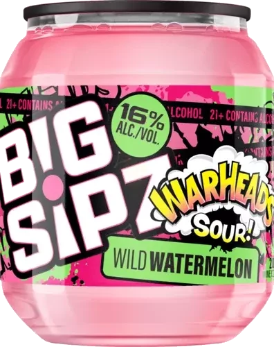Big Sipz Warheads Sour Wild Watermelon 200ML