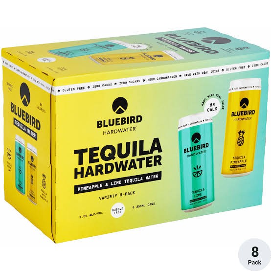 Bluebird Hardwater Tequila Variety 8pk - 355ml Cans