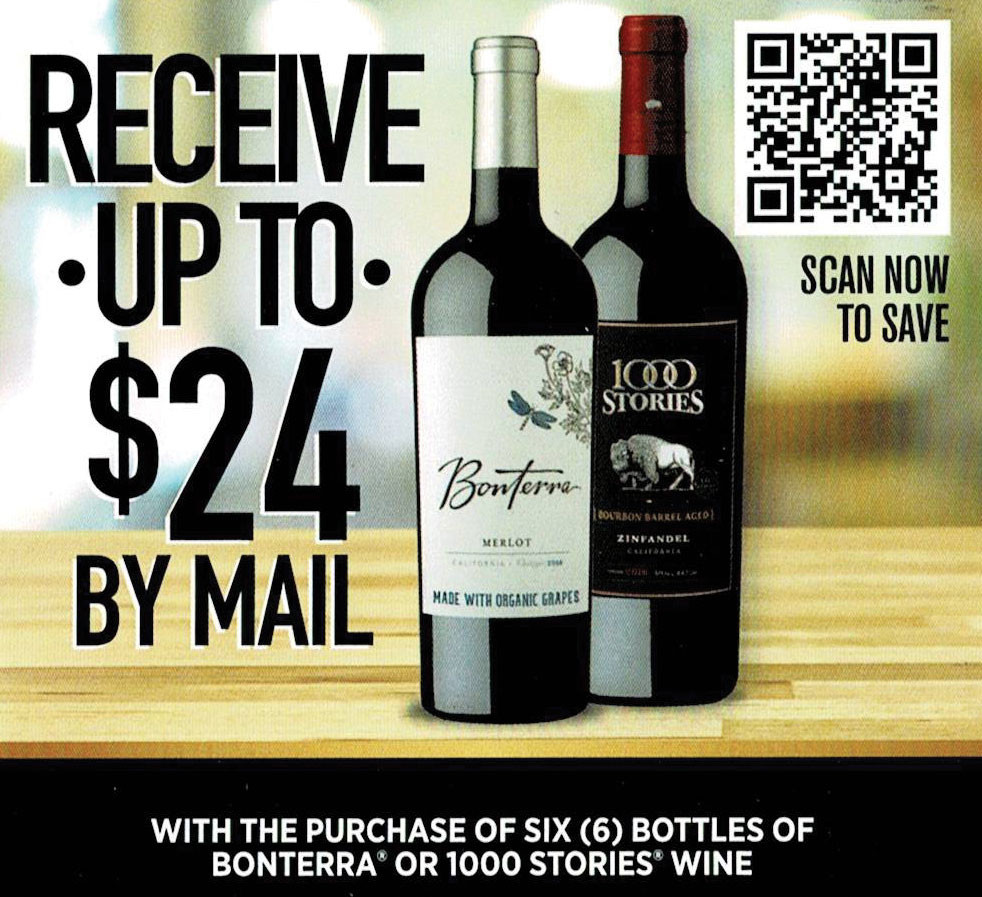 Bonterra or 1000 Stories Wine