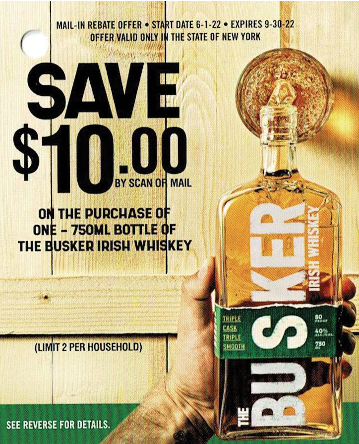 Busker Irish Whiskey