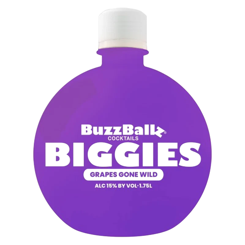 Buzzballz Biggies Grapes Gone Wild 1.75L