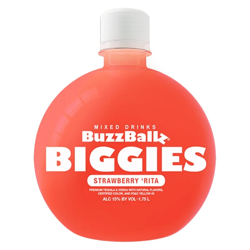 Buzzballz Biggies Strawberry 'Rita 1.75L