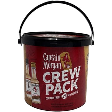 Captain Morgan Rum Crew Party Bucket 20 - 50ml