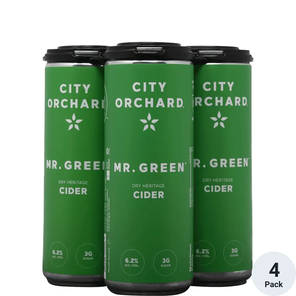 City Orchard Mr. Green 4pk - 12oz Cans