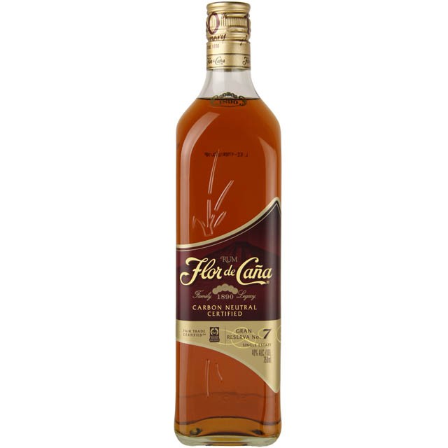 Flor de Cana 7 Yr Old Grand Reserve Rum 750ml