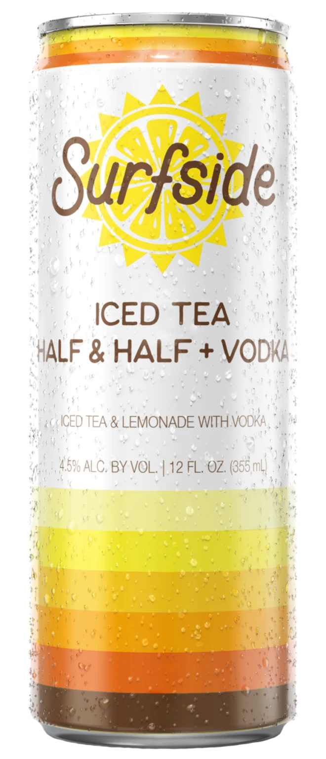 Surfside Half & Half Iced Tea & Lemonade Vodka 568Ml Can