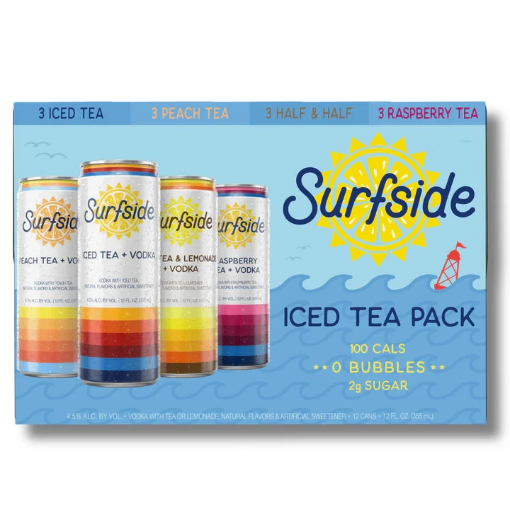 Surfside Iced Tea Pack 12pk - 12oz Cans