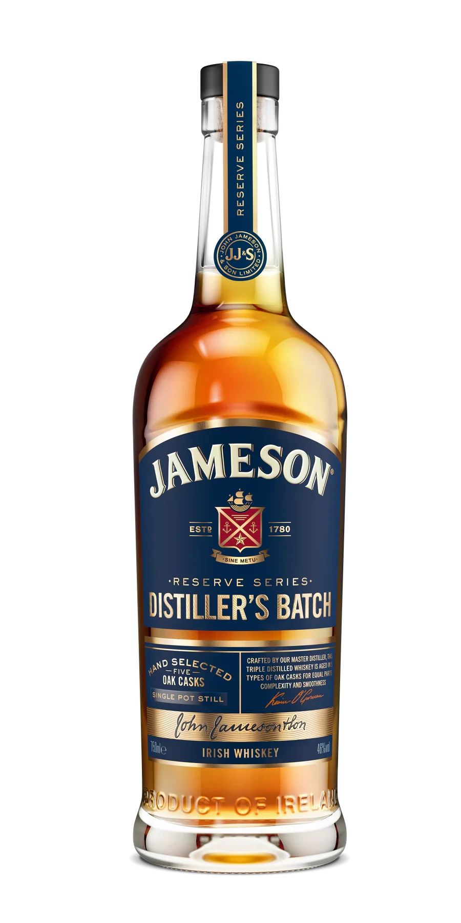 Jameson Distiller's Batch Irish Whiskey 750ml