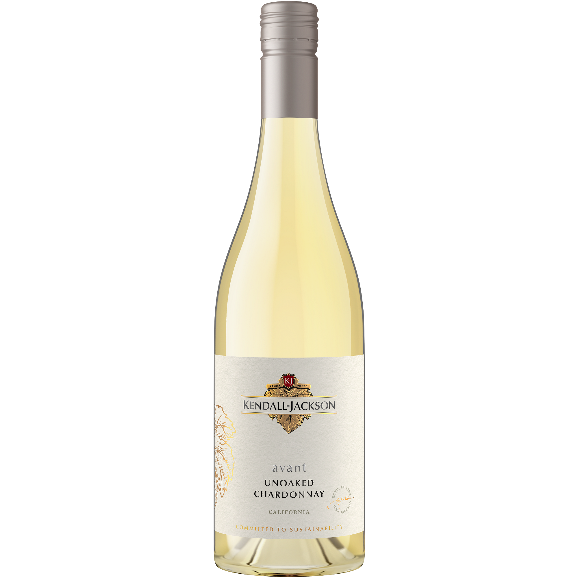 2024 Kendall Jackson Avant Unoaked Chardonnay 750Ml