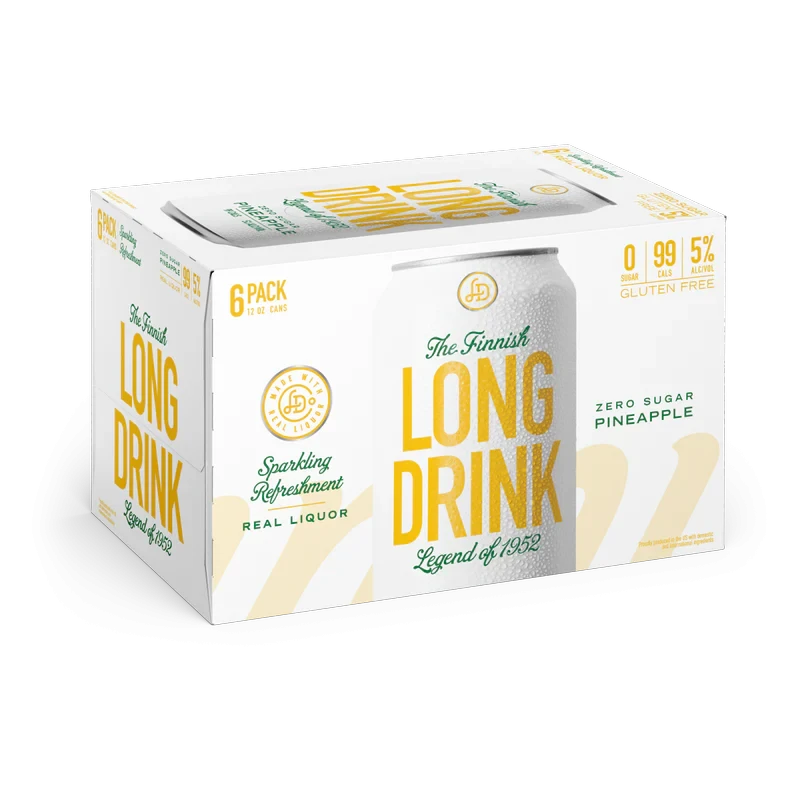 Long Drink Pineapple 6Pk - 12oz Cans