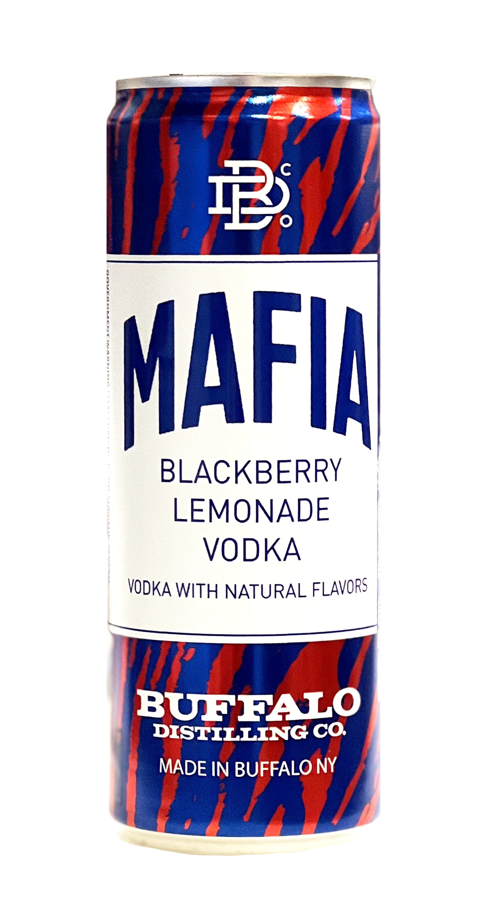 Buffalo Distilling Mafia Blackberry Lemonade Vodka 4pk - 355ml Cans