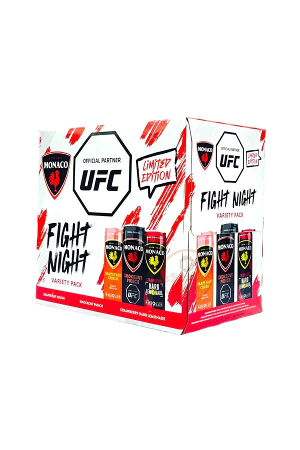Monaco UFC Fight Night Variety 6pk - 355ml Cans