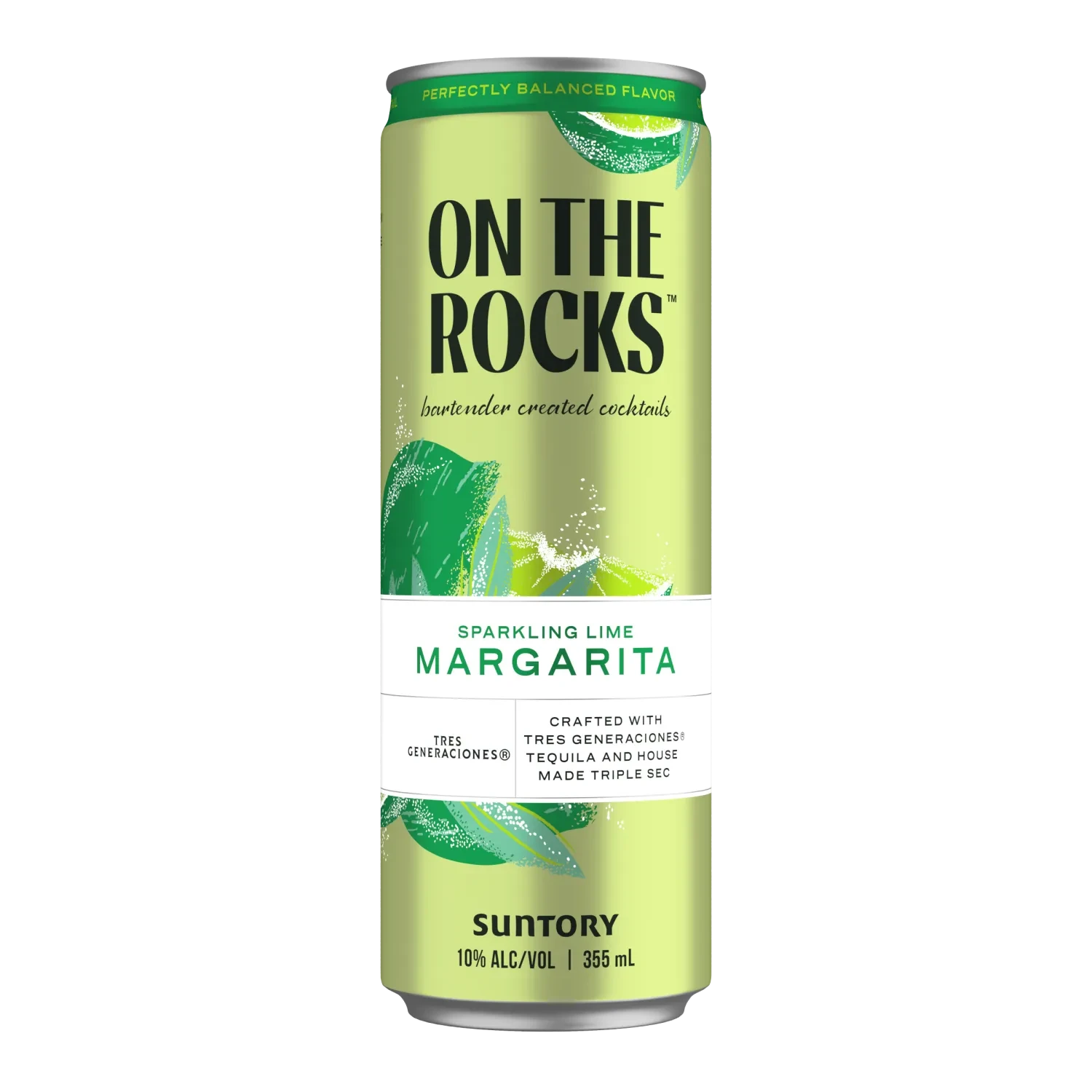 On The Rocks Sparkling Lime Margarita 4pk - 355ml Cans