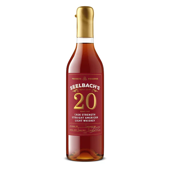 Seelbach’s Private Reserve 20yr Cask Strength American Light Whiskey 750ml