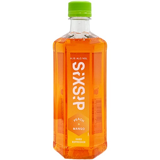 Sixsip Peach Mango Hard Refresher 500ml