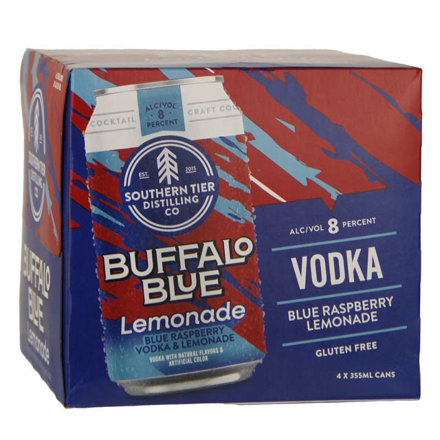 Southern Tier Buffalo Blue Lemonade Vodka 4pk - 355ml Cans