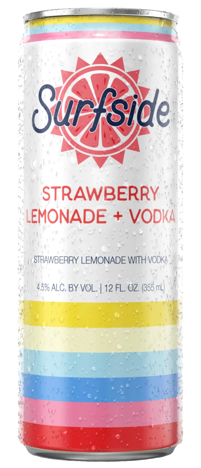 Surfside Strawberry Lemonade Vodka 568Ml